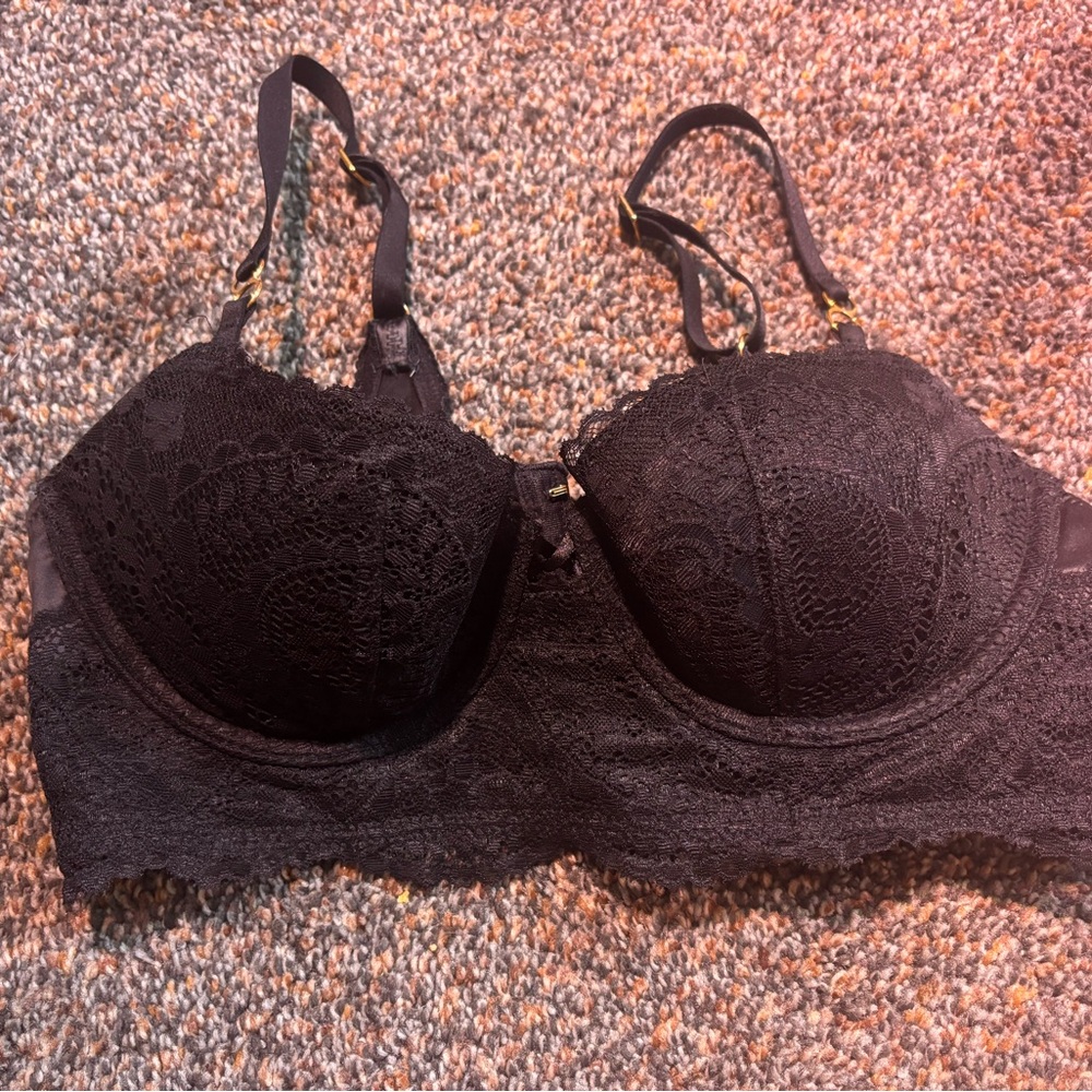 Aerie Black Lace Bra